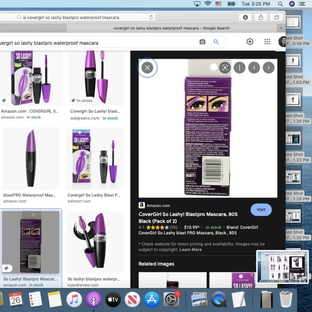 COVERGIRL SO LASHY MASCARA #820 EXTREME BLACK NEW